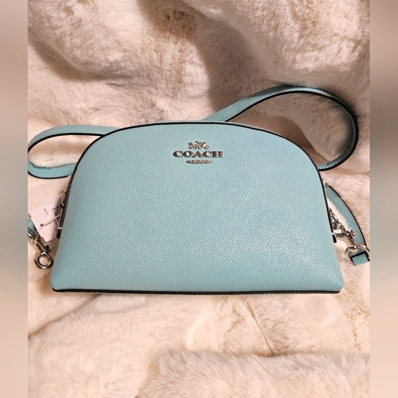 Coach Madi Crossbody Bag Faded blue color